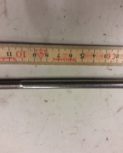 Hexagon head screw M 8x130 DIN 931 SS